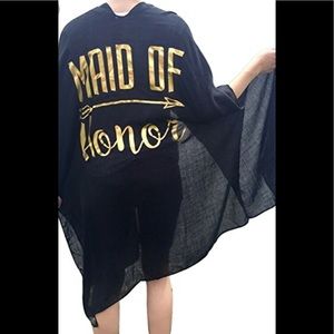 Maid of Honor swim 🏊‍♂️ suite cover-up
